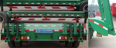 Yangjia  LHL9180TDP Low flatbed semi-trailer