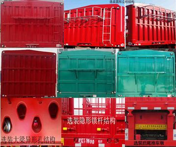 Jianyu brand automobile YFZ9402CCY Gantry transport semi-trailer