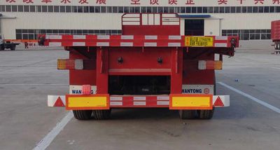 Liangtong brand automobile LTT9400TPB Flat transport semi-trailer