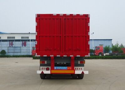 Jidong Julong brand automobile TJD9400XXY Box transport semi-trailer