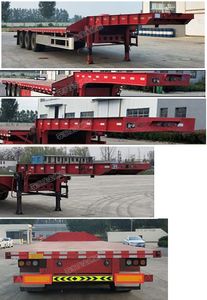 Fude Gold Medal Automobile FDJ9400TDP Low flatbed semi-trailer