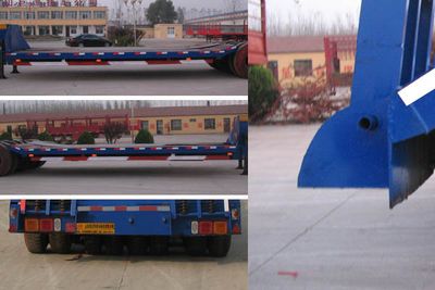 Luyue  LHX9405TDP Low flatbed semi-trailer