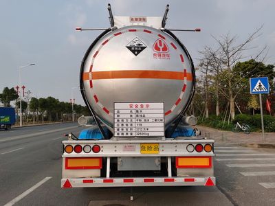 Yongqiang  YQ9403GFWCY2N Tank transport semi-trailer for corrosive substances