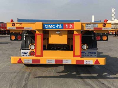 CIMC ZJV9406TJZ Container transport semi-trailer