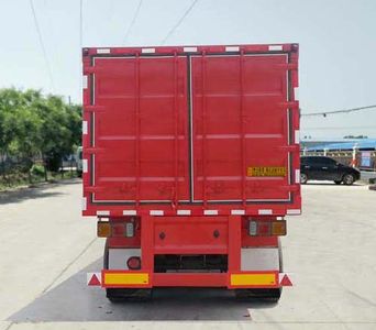 Yizhou brand automobile ZLT9380XXY Box transport semi-trailer