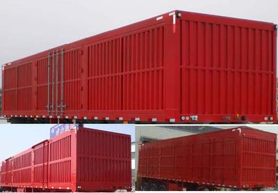 Yizhou brand automobile ZLT9380XXY Box transport semi-trailer