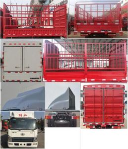 Jiefang Automobile CA5100CCYP40K2L1E5A84 Grate type transport vehicle