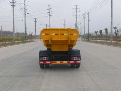 Huatong brand automobiles HCQ5071ZZZDFA Hydraulic Lifter Garbage truck 