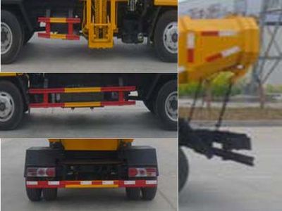 Huatong brand automobiles HCQ5071ZZZDFA Hydraulic Lifter Garbage truck 