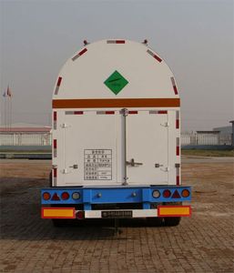 Huida brand automobiles YHD9401AGDY Low temperature liquid transport semi-trailer