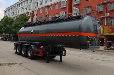 Zhongqi Liwei brand automobiles HLW9405GFWA Tank transport semi-trailer for corrosive substances