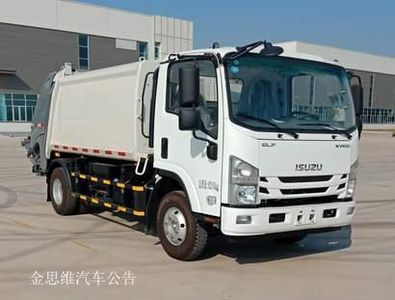 CIMC ZJV5080ZYSHBQ6 Compressed garbage truck