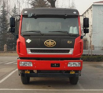 Jiefang Automobile CA3310P2K2L5T4NA80 Flat head liquefied natural gas dump truck