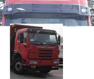 Jiefang Automobile CA3310P2K2L5T4NA80 Flat head liquefied natural gas dump truck