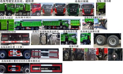 Dongfeng  EQ3318GL6D11 Dump truck