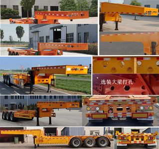 Jinyue  LYD9406TJZ Container transport semi-trailer