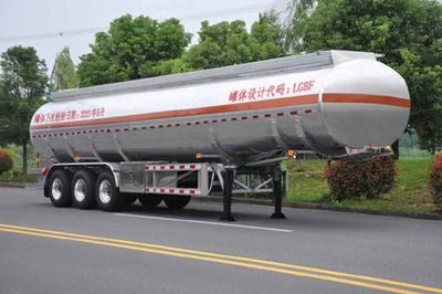 Tonghua  THT9403GYYD Aluminum alloy oil transport semi-trailer