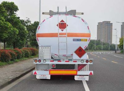 Tonghua  THT9403GYYD Aluminum alloy oil transport semi-trailer