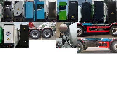 Sany  SYM5310GJB5BEV3 Electric exchange type pure electric concrete mixing and transportation vehicle