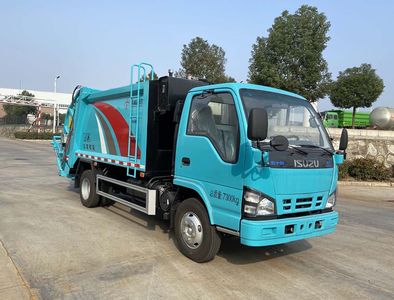 Zhongcheng Tongda brand automobiles CLE5070ZYSW6 Compressed garbage truck