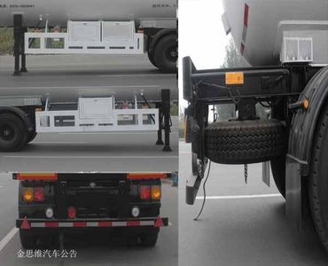 Baohuan  HDS9400GRQ Flammable gas tank transport semi-trailer