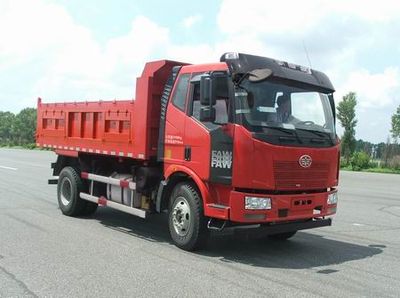 Jiefang Automobile CA3160P62K1E4 Flat head diesel dump truck