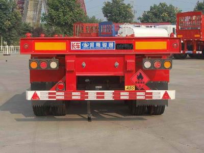 Juntong  JF9400TWY40 Transport semi-trailer of dangerous goods tank frame