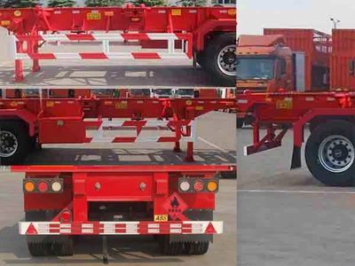 Juntong  JF9400TWY40 Transport semi-trailer of dangerous goods tank frame