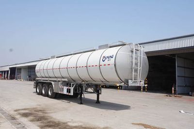 Yunli  LG9402GSY Aluminum alloy edible oil transportation semi-trailer