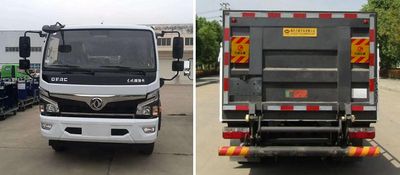 Zhongqi Liwei brand automobiles HLW5041CTY6EQ Barrel garbage transport vehicle