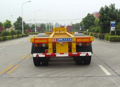 Huajun  ZCZ9400TJZ Container transport semi-trailer