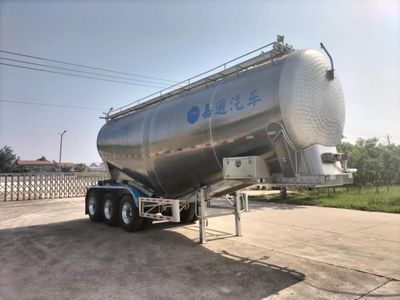 Jiayuntong  JTC9400GFLL Aluminum alloy medium density powder material transportation semi-trailer