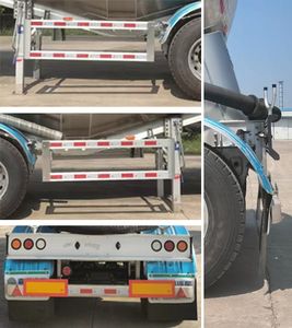 Jiayuntong  JTC9400GFLL Aluminum alloy medium density powder material transportation semi-trailer