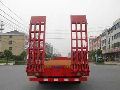 Tonghua  THT9407TD Low flatbed semi-trailer