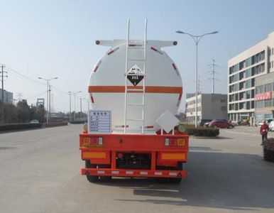 Hengxin Zhiyuan brand automobiles CHX9401GFW Tank transport semi-trailer for corrosive substances