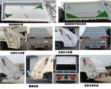 Chusheng  CSC5181ZYS5 Compressed garbage truck