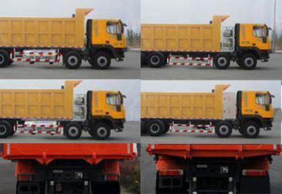 Hongyan  CQ5316ZLJHTG486TB garbage dump truck 