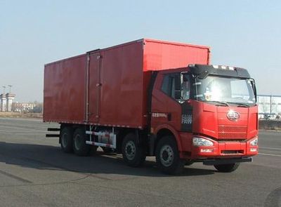 Jiefang Automobile CA5310XXYP66K24L4T4E4Z Box transport vehicle