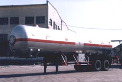 Lu Zheng  ZBR9301GYQ Semi trailer for liquefied gas transportation