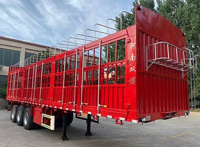 Shuangbo Weiye brand automobiles FYB9401CCY Gantry transport semi-trailer