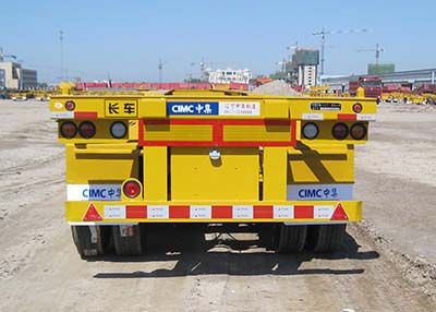 CIMC ZJV9404TJZYK01 Container transport semi-trailer