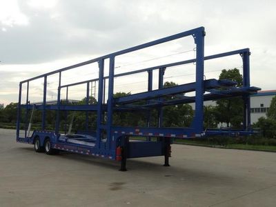 Jianghuai brand automobiles HFC9200TCLZ Vehicle transport semi-trailer