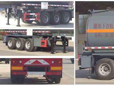 Cheng Liwei  CLW9400GFWA Tank transport semi-trailer for corrosive substances