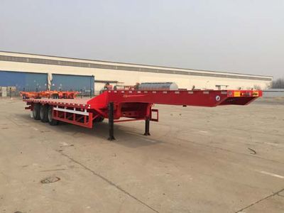 Changhua  HCH9406TDP Low flatbed semi-trailer