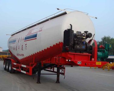 Zhongyun  YFZ9401GXHZYP Lower ash semi-trailer