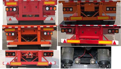 Skoda LFM9402CCYE Gantry transport semi-trailer