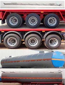 Zhengkang Hongtai brand automobiles HHT9401GRYC Aluminum alloy flammable liquid tank transport semi-trailer