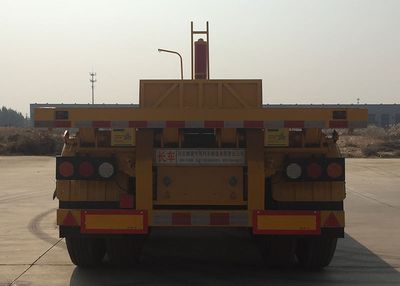 Chuanteng  HBS9400ZZXP Flat dump semi-trailer