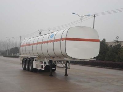 Hengxin Zhiyuan brand automobiles CHX9404GRY Flammable liquid tank transport semi-trailer