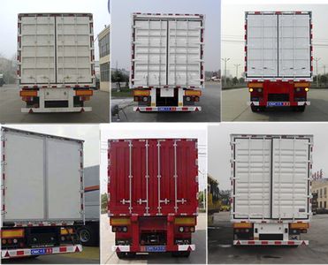 Liangshan Dongyue  CSQ9382XXY Box transport semi-trailer